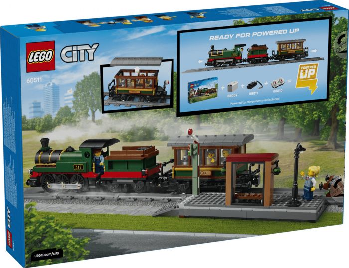 Конструктор LEGO City Старовинний паровоз