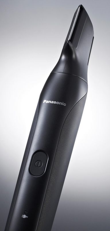 Тример Panasonic, для бороди, вусів, голови та тіла, мережа+акум., насадок-2, чохол, швидка зарядка, чорно-золотий