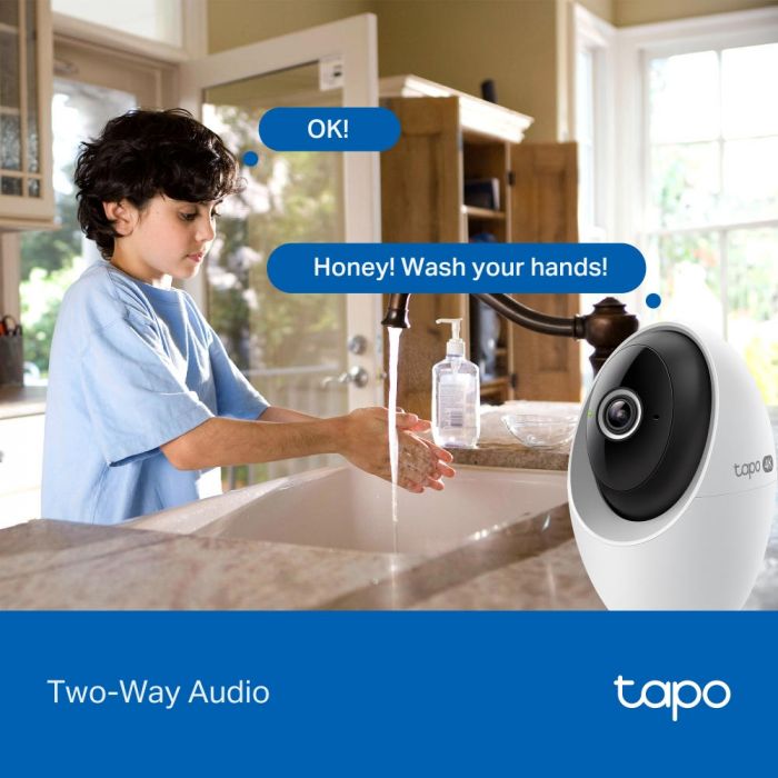 IP-Камера TP-LINK Tapo C260 8MP N300 microSD motion detection.