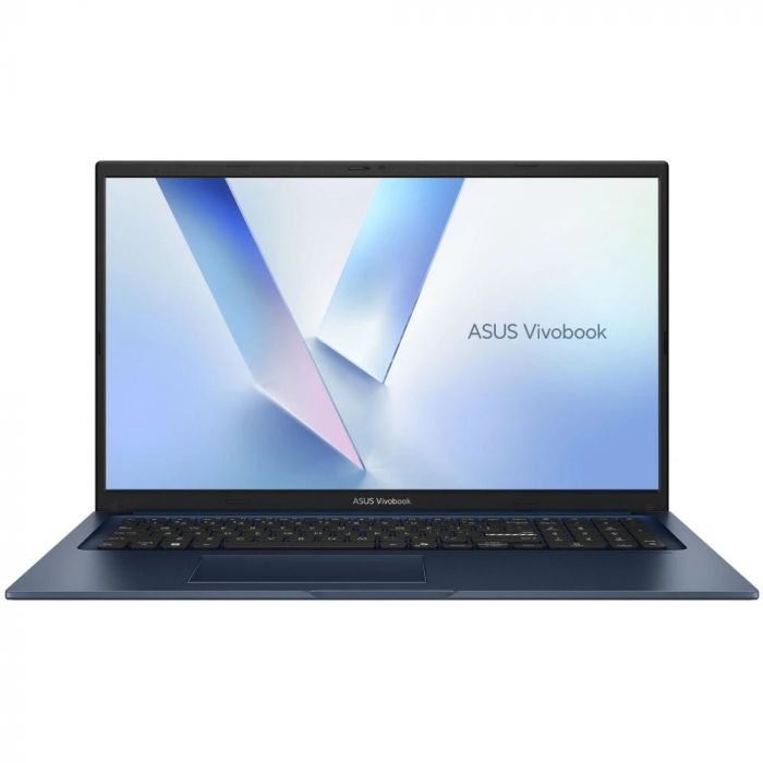 Ноутбук ASUS Vivobook 17 X1704MA-AU040 17.3" FHD IPS, Intel 3 304, 8GB, F512GB, UMA, NoOS, Блакитний