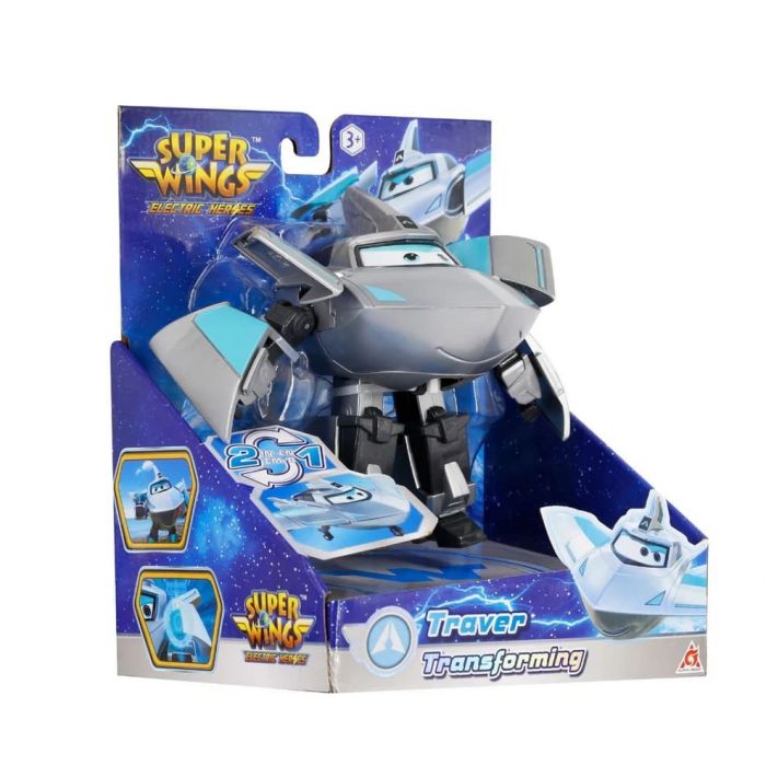 Ігрова фігурка-трансформер Super Wings Transforming Травер (Traver), 12.5см