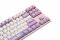 Клавіатура механічна Varmilo VEM87 Dreams On Board 87Key, EC V2 Jasmine, USB-A, EN/UKR, White Led, рожевий