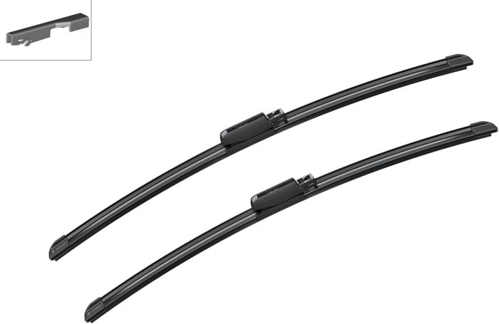 Склоочисник BOSCH Aerotwin безкаркасний комплект 550/550мм (3 397 118 934)