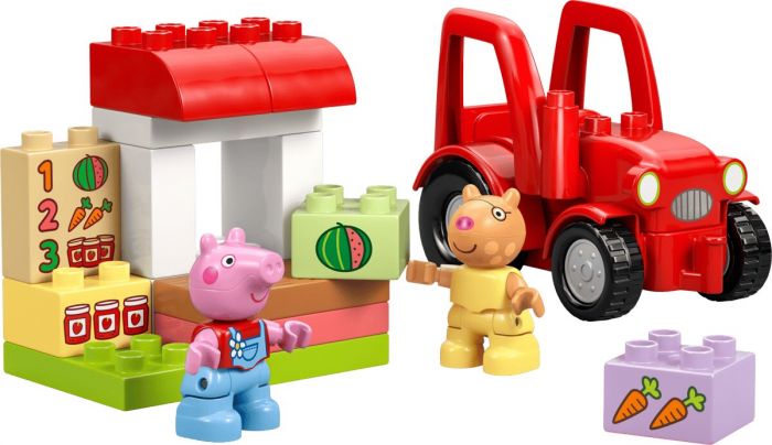 Конструктор LEGO DUPLO Peppa Pig Трактор і ринок