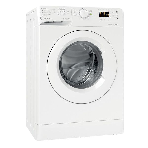Пральна машина Indesit фронтальна, 5кг, 1000, D, 43см, білий