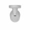 IP-камера дротова Ajax BulletCam HLVF 5 MP White, 2.8–12 мм, PoE, True WDR, IP67, ІЧ 60 м, LED 40 м, аудіо, кут огляду 31° до 111°, вулична, біла, 126277.217.WH1