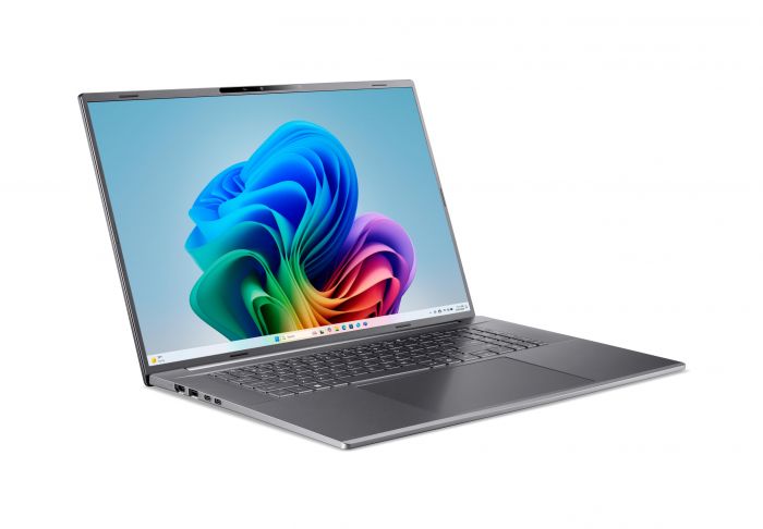 Ноутбук Acer Aspire 18 AI A18-I71M 18" WUXGA IPS, Intel U7-355, 16GB, F512GB, UMA, Win11, сірий