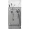 Пральна машина Whirlpool вертикальна, 7кг, 1200, B, 60см, дисплей, інвертор, білий