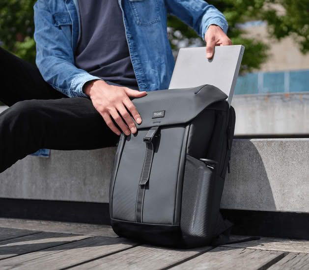 Рюкзак Trust Jersey Travel 17", чорний