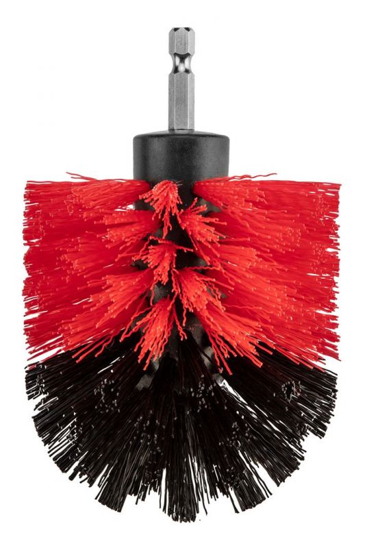 Щітки для чищення GRAPHITE для дрилів 1/4" HEX 50мм, 90мм, 100мм, 130мм набір 4шт