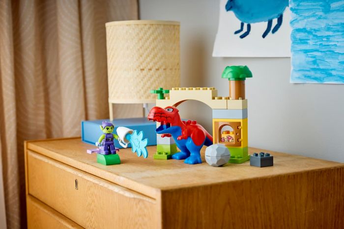 Конструктор LEGO DUPLO Disney Динозавр Spidey-Rex проти Зеленого Гобліна