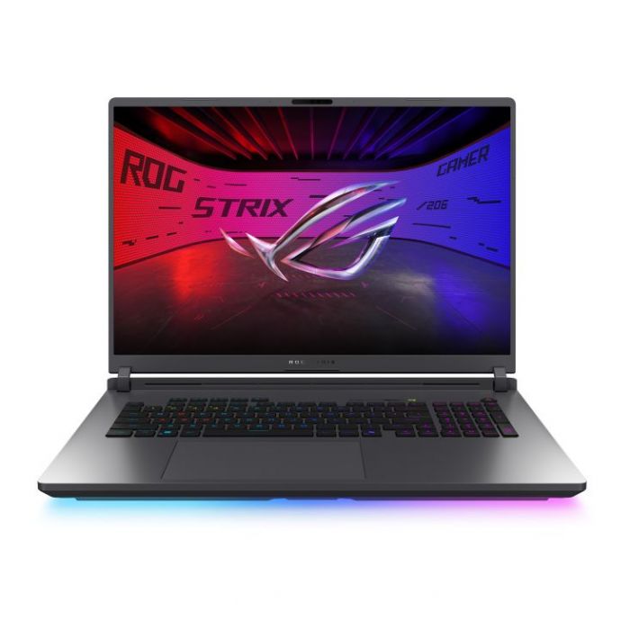Ноутбук ASUS ROG Strix G18 G815LW-SA320 18" WQXGA mLED, Intel Ultra 9 290HX, 32GB, F2TB, NVD5080-16, NoOS, Сірий
