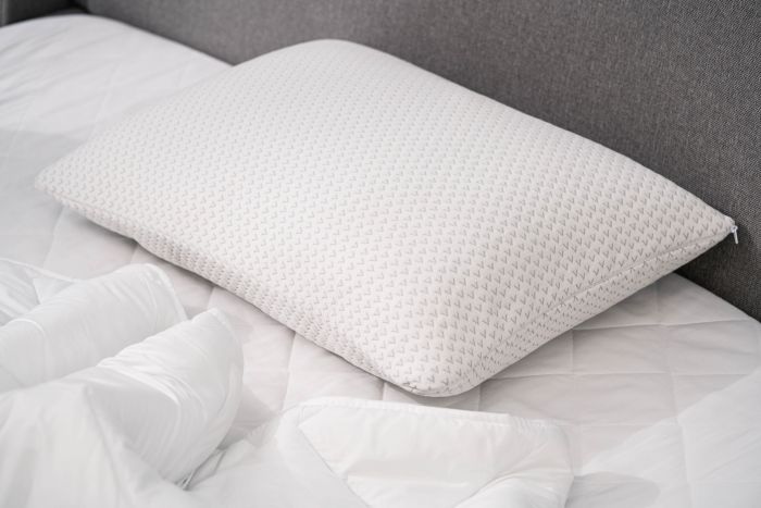 Подушка ортопедична Ardesto Sleepwell, 40х60см, прямокутна, піна меморі, білий