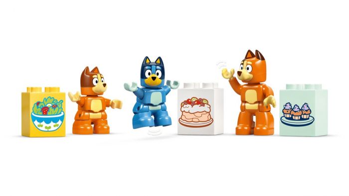 Конструктор LEGO DUPLO Bluey Родинний дім Блуї із грою на запам'ятовування