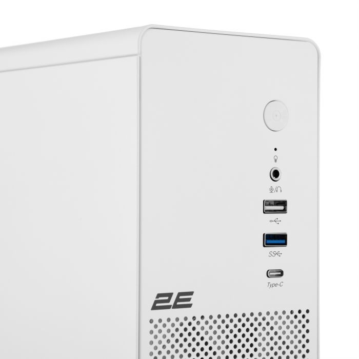 Комп'ютер персональний 2E Rational Intel i3-12100, 8Gb, F128GB+500GB, UMA, H610, 2E-V90W-400, Win11H+M365P1yr