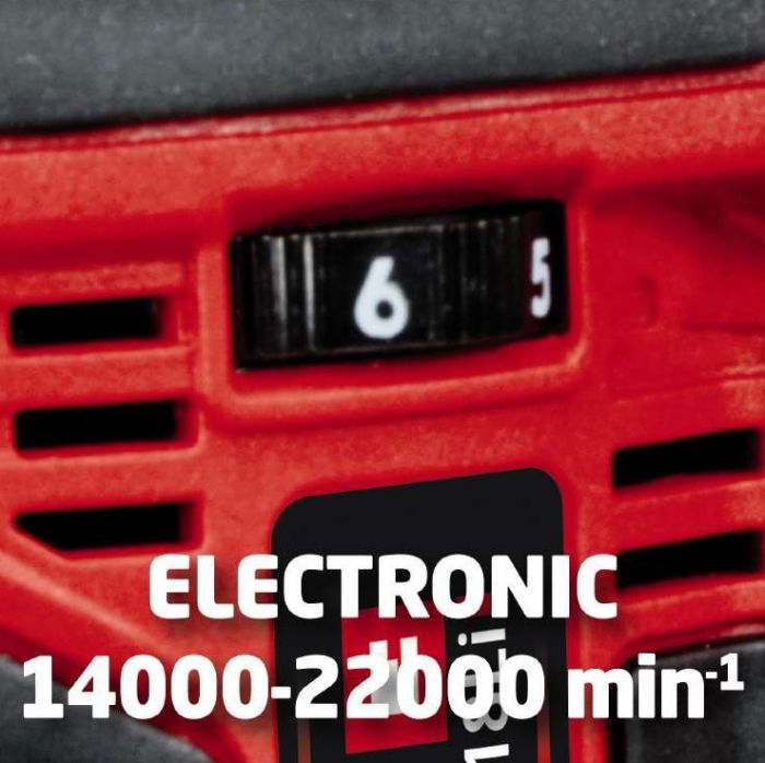 Шліфмашина ексцентрикова акумуляторна Einhell TE-RS 18 Li Kit 18В акб 1х2.5А·год 125мм 14000-22000об/хв 1.2кг