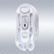 Миша GravaStar Mercury M2, BT/WL/USB-A, RGB, Opaline White