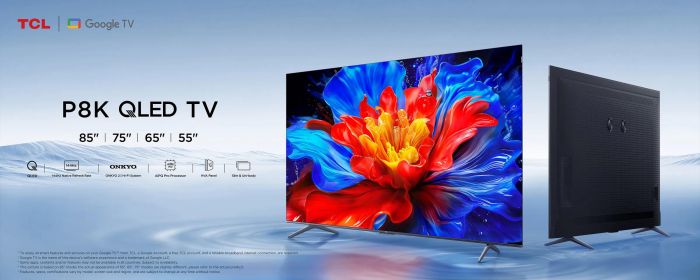 Телевізор 65" TCL QLED 4K 144Hz Smart Google TV Titan ONKYO sound