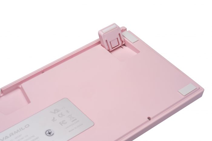 Клавіатура механічна Varmilo VED87 Dreams On Board 87Key, Cherry Mx Red, BT/USB-A, EN/UKR, No Led, рожевий