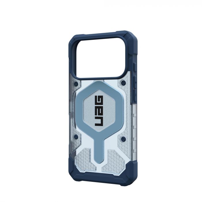 Чохол+ремінець UAG для iPhone 17 Pro, Pathfinder Clear MagSafe Bundle, Blues Lanyard