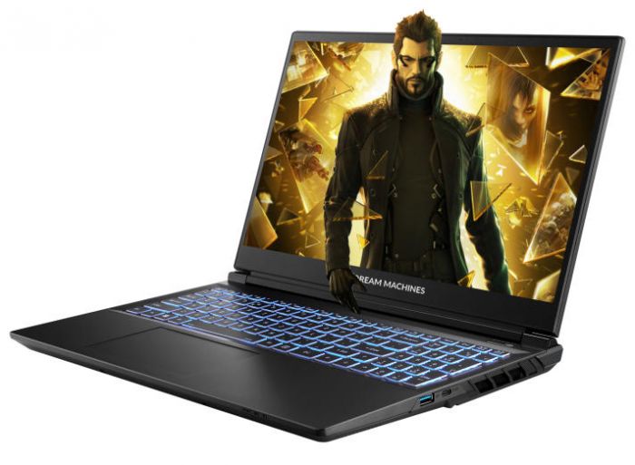 Ноутбук Dream Machines RG5060-15 15.6FHD IPS, Intel U9-275HX, 32GB, F1TB, NVD5060-8, DOS, чорний