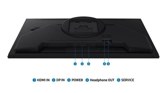Монітор Samsung 25" Odyssey G4 HDMI, DP, USB, IPS, 300Hz, 1ms, Pivot