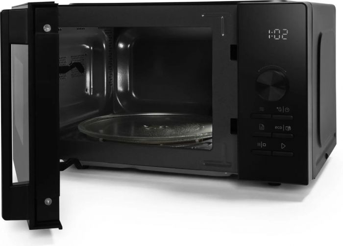 Мікрохвильова піч Gorenje, 20л, електр. керув., 800Вт, гриль, дисплей, 20 програм, інвертор, чорний