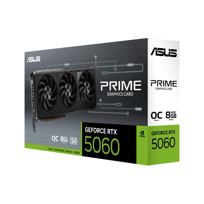 Відеокарта ASUS GeForce RTX 5060 8 GB GDDR7 OC PRIME-RTX5060-O8G