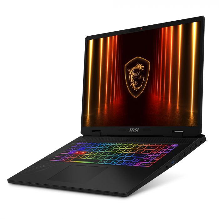 Ноутбук MSI Crosshair A17 HX D8WFKG-023XUA 17" QHD+, AMD R9 8940HX, 32GB, F1TB, NVD5060-8, DOS, чорний
