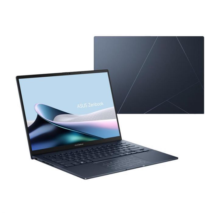 Ноутбук ASUS Zenbook 14 UX3405CA-QL290 14" WUXGA Touch OLED, Intel Ultra 9 285H, 32GB, F1TB, UMA, NoOS, Блакитний