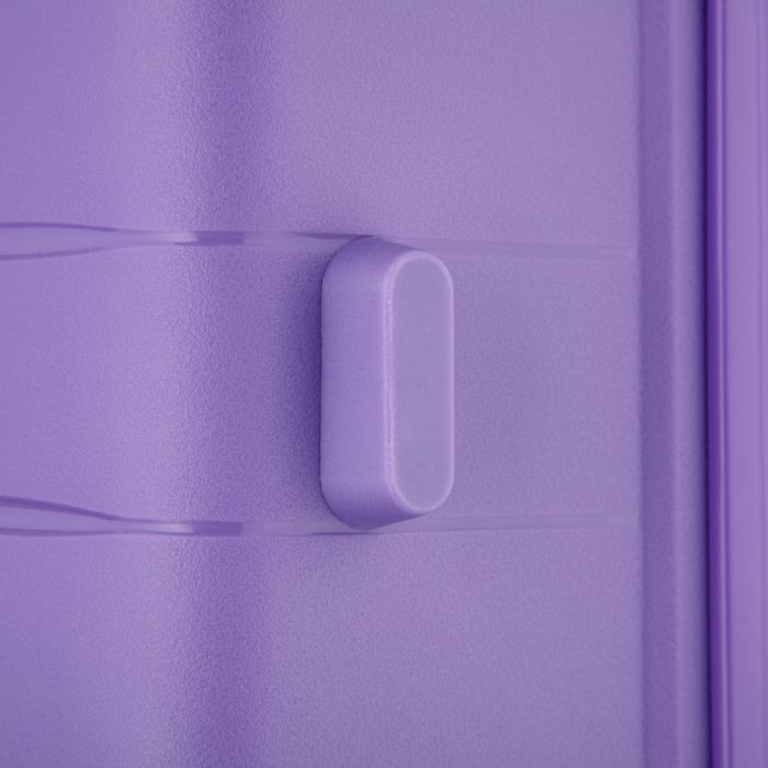 Валіза 2E, Aero, поліпропілен, велика, 99/119 л, TSA, 4 колеса, EXP, лавандовий