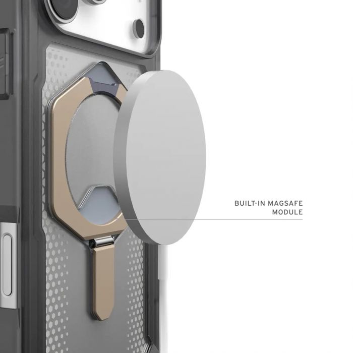 Чохол UAG для iPhone 17 Pro Max, Plasma XTE MagSafe, Ash/Titanium