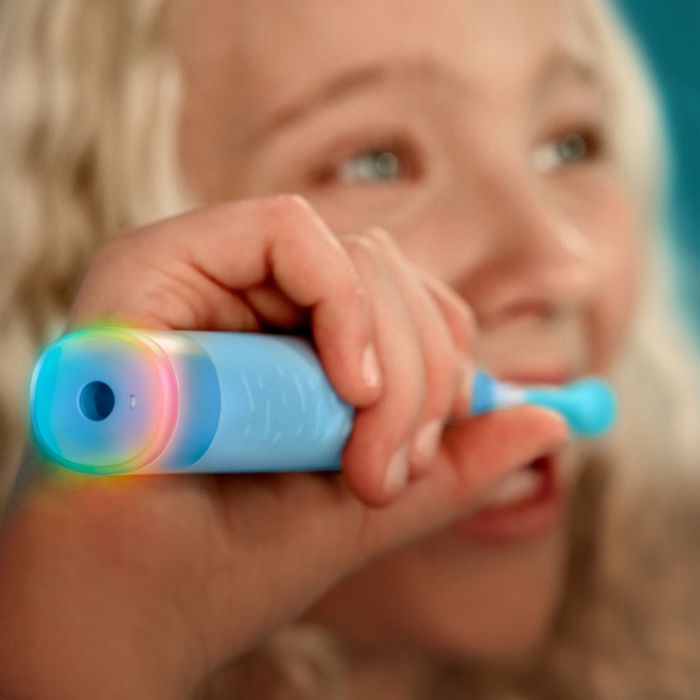 Щітка зубна електр. Philips, Sonicare For Kids Smart, насадок-2, дорожній футляр, 2 наклейси, синій