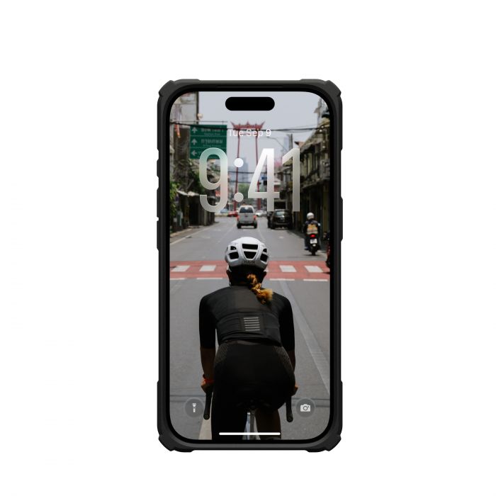 Чохол UAG для iPhone 17 Pro, Plasma XTE MagSafe, Black/Clear