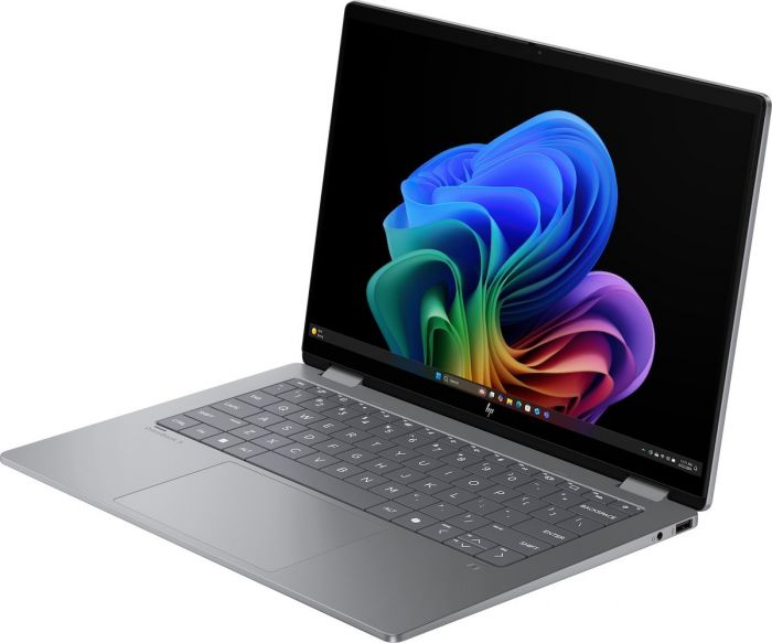 Ноутбук HP OmniBook X Flip x360 14-fk0001ua 14" WUXGA IPS Touch, AMD AI 7 350, 32GB, F1024GB, UMA, Win11, сірий