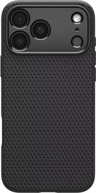 Чохол Spigen для iPhone 17 Pro Max, Liquid Air, Matte Black