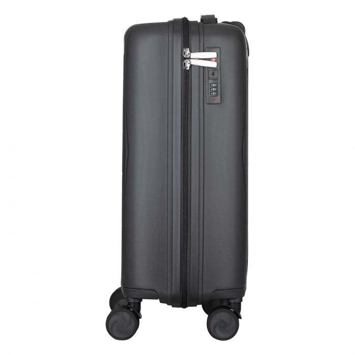 Набір валіз 2E, M7979, поліпропілен, (L+M+S), блискавка anti theft, 4 колеса, кодовий замок, темно-сірий