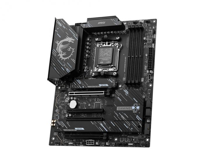Материнcька плата MSI X870 GAMING PLUS WIFI sAM5 X870 4xDDR5 M.2 HDMI WiFi BT ATX