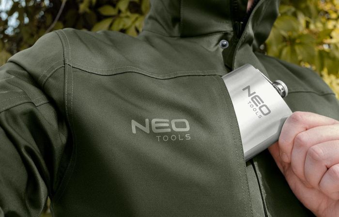 Пляшка Neo Tools, сталева, 220 мл