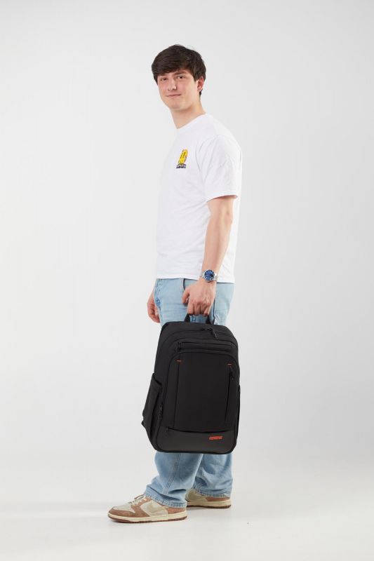 Рюкзак для ноутбука 15.6" American Tourister, Urban Groove UG29 office backpack, поліестер, 26л, чорний