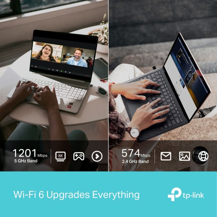 WiFi-адаптер TP-LINK Archer TX20U Nano AX1800 USB 2.0