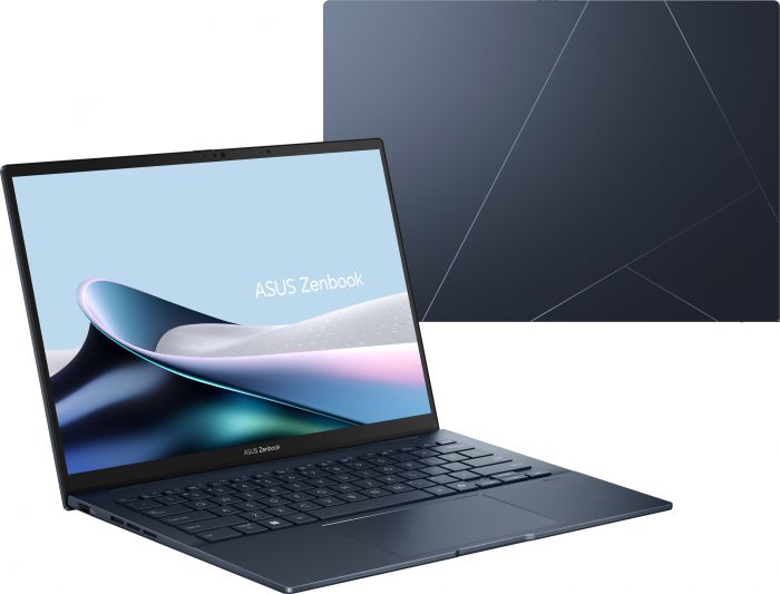 Ноутбук ASUS Zenbook 14 UX3405CA-QL296 14" WUXGA Touch OLED, Intel Ultra 5 225H, 16GB, F512GB, UMA, NoOS, Блакитний