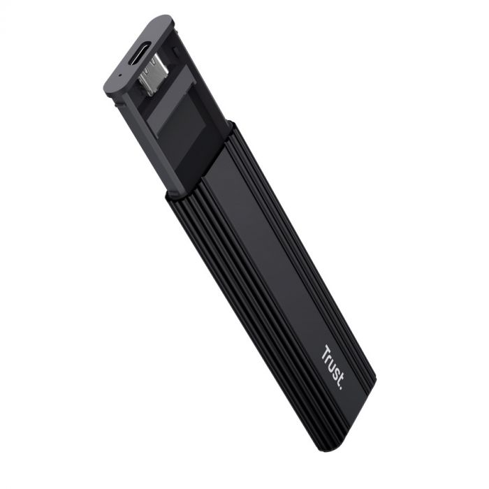 Корпус для SSD Trust Type-C/M.2, чорний