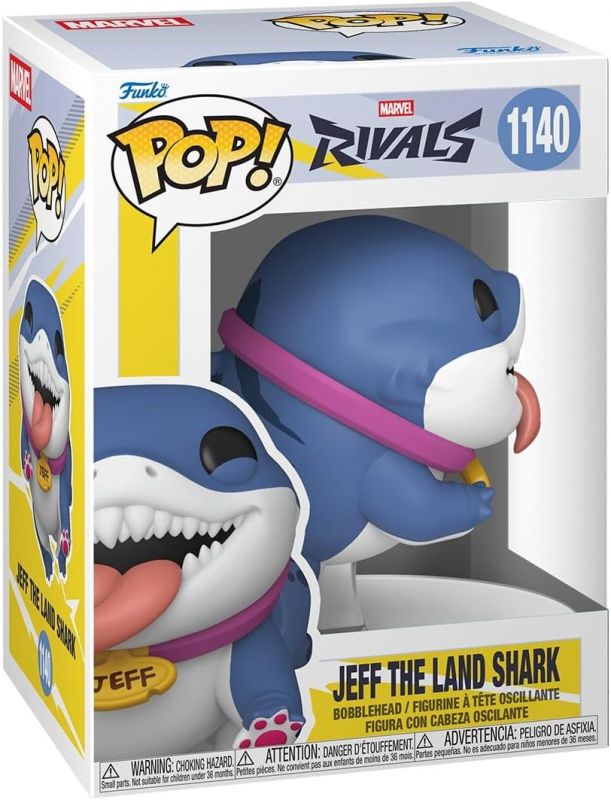 Фігурка Funko POP Games: Marvel Rivals - Jeff the Land Shark