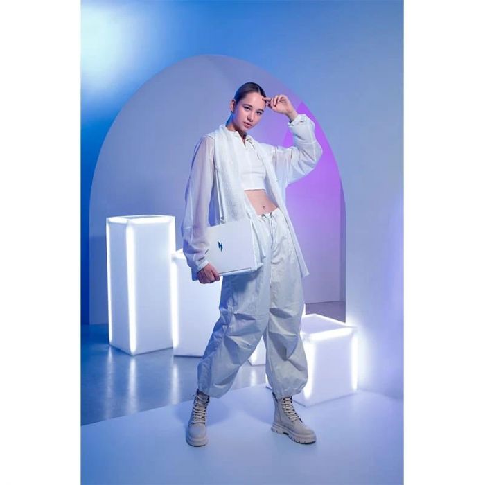 Ноутбук Acer Nitro V 14 ANV14-61 14.5" WUXGA IPS, AMD R5-8645HS, 16GB, F512GB, NVD2050-4, Lin, білий