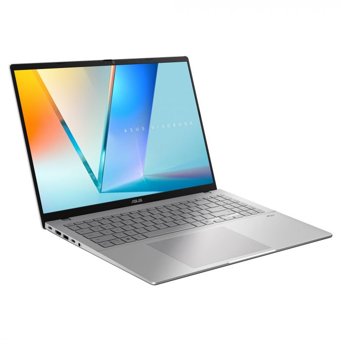 Ноутбук ASUS Vivobook S16 S3607CA-RP008 16" WUXGA IPS, Intel Ultra 7 255H, 16GB, F1TB, UMA, NoOS, Сріблястий