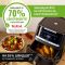 Мультипіч Tefal Easy Fry Silence XXL, 1800Вт, чаша-7л, сенсорне керув., 10 програм, пластик, чорний