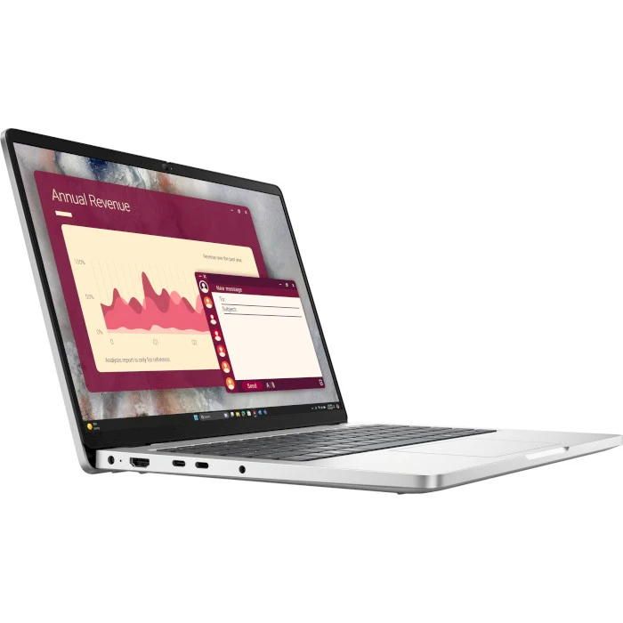 Ноутбук Dell Pro 14 PC14250 14" FHD+ IPS AG, Intel Core 5 120U, 16GB, F512GB, UMA, W11P, сірий