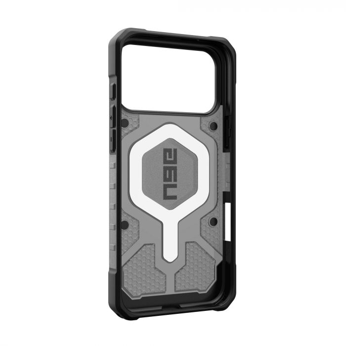 Чохол UAG для iPhone 17 Pro Max, Pathfinder Clear MagSafe, Ash/Black