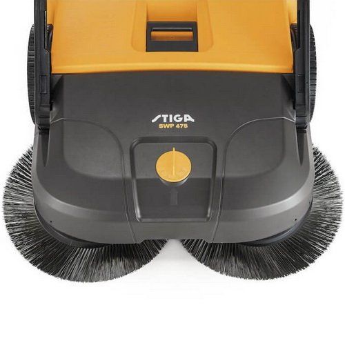 Підмітальна машина STIGA SWP475 75см D 410мм 2900м2/год контейнер 50л 11.2кг